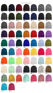 Gorro de punto bordado personalizado, gorro de invierno con puño, gorro unisex cálido de mezcla de lana, OEM, marca privada, venta al por mayor, gorro de moda. - Product Image 6