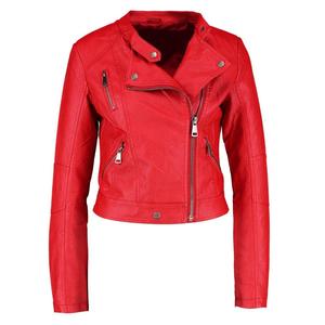Fabricantes Profesionales de Chaquetas de Cuero Hechas a Medida para Mujer, Nueva Moda, Chaquetas de Cuero Genuino para Mujer, Alta Calidad, Transpirables - Product Image 2