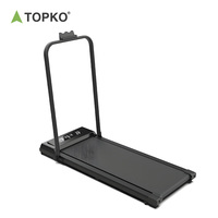 Tapis de course électrique TOPKO pour la maison, petit, pliable, ultra-silencieux, mini-machine de fitness pour la marche, tapis de marche pliable pour la maison