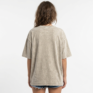 T-shirts amples à manches courtes pour femmes, col rond, décontractés, coupe courte, pour l'été - Product Image 3