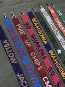 Custom Beaded Purse Strap Handmade <b>Bead</b> Bag Strap Boho Crossbody Replacement Strap Festival Purse ChainPersonalized Beaded - Product Image 2