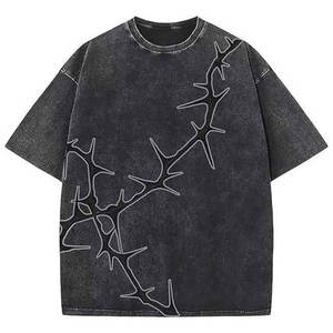 เสื้อยืดคอกลมแขนสั้นทรงปกติสำหรับผู้ชาย ผ้าฝ้าย 100% ดีไซน์เรียบง่าย เป็นมิตรกับสิ่งแวดล้อม สไตล์ลำลอง - Product Image 6