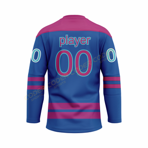 Custom Ice Hockey Team Uniform <b>Set</b> With Logo And Number For Training And Match Professional Ice Hockey Uniforms Manufacturer - Product Image 2