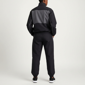 Ensemble de survêtement coupe-vent pour femme, design confortable, idéal pour la gym, les activités de plein air et les tenues décontractées, vêtements de sport haut de gamme en deux pièces - Product Image 5