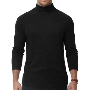 <b>Men's</b> <b>Turtleneck</b> Long Sleeve Knitted Sweater Solid Color Slim Fit Casual Top 180g Blank Design - Product Image 5