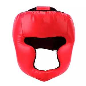 Casque de boxe en cuir PU Custom Lawd Sports LW-BHG-0001, respirant, protecteur, unisexe, pour entraînement et combat. - Product Image 1