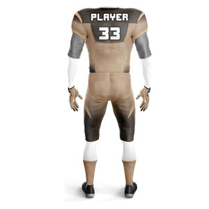 Uniforme de football américain 100% polyester, haute qualité, prix bas, uniforme de football américain 2026 - Product Image 3