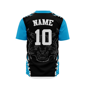 Camiseta de Béisbol Personalizada con Nombre del Equipo, Impresión Sublimada, Poliéster que Absorbe la Humedad, Manga Corta para Hombre, Ropa para Todas las Temporadas - Product Image 2