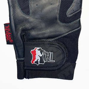 Gants de sport respirants unisexes à demi-doigts en PU, poids 0,5 kg, pour musculation, avec poignées et fermeture à boucle réglable pour le fitness - Product Image 6