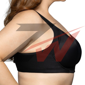 Soutien-gorge de sport pour femme de qualité supérieure, léger et sans coutures, séchage rapide, col rond, bretelles spaghetti, pour yoga et fitness - Product Image 6
