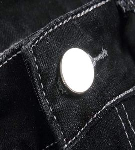 Shorts en jean pour hommes, coupe droite, déchirés, extensibles, durables, confortables, pour usage quotidien, vente en gros directe d'usine, prix abordable - Product Image 4