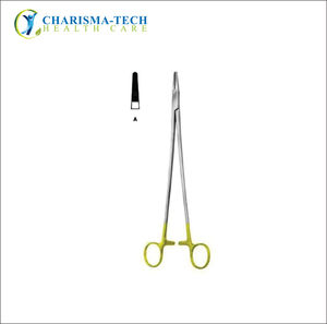 ที่จับเข็มผ่าตัด CHARISMATECH รุ่นพรีเมียม ทำจากเหล็กกล้าไร้สนิมเกรดผ่าตัด แข็งแรงทนทาน พร้อมระบบจับแบบมีฟันเฟือง สำหรับเข็มขนาดใหญ่ - Nee - Product Image 2