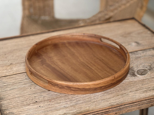 Excellent Quality Natural Wood Serving <b>Tray</b> for Breakfast in <b>Bed</b> Kitchen <b>Table</b> or Living Room Available At Factory - Product Image 1