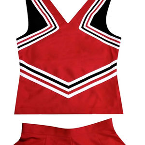 Uniforme de cheerleading personnalisé en spandex, nouveau design, vente en gros d'uniformes de cheerleading, uniformes de cheerleading pour enfants et adultes, manches courtes, uniforme de cheerleading pour filles - Product Image 6
