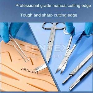 Ensemble d'anatomie biologique FENTEX 7 pièces en acier inoxydable, outils de dissection d'insectes (aiguilles, ciseaux) - pour étudiants en médecine et laboratoire - Product Image 5