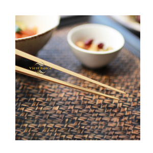 Palillos de Bambú Resistentes, Superficie Mate, Diseño Clásico, Resistentes al Calor, Vajilla de Madera Natural para Sopa de Fideos, Sushi, Vietchoice - Product Image 5