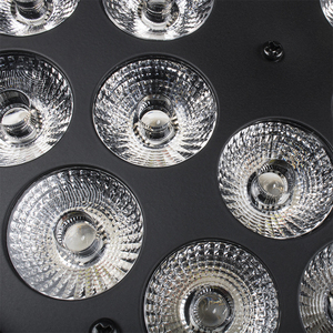 SHEHDS Big Aluminum Alloy LED Par 18x18W RGBWAUV Lighting 6in1 Par LED 6/10 DMX Stage Light 3 for DJ Church Concert Party Light - Product Image 6