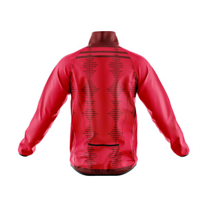 Veste coupe-vent personnalisée pour homme, coupe classique, 100% nylon, écologique, séchage rapide, imperméable, coupe-vent, respirante, col roulé - Product Image 3