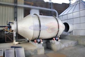 Horno Rotatorio de Reciclaje de Plomo Controlado por PLC con Capacidad de 20 Toneladas por Lote y Unidad de Tratamiento de Humos para Fundir Chatarra de Plomo - Product Image 5