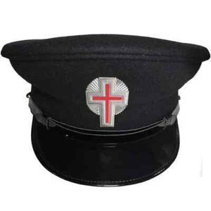 Gorra de fatiga de la Comandancia de los Caballeros Templarios de Calidad Premium 2026, bordada en metal dorado con motivos de viñedos, servicio OEM con MOQ - Product Image 1