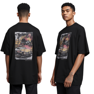 Camiseta Premium para Hombre, 100% Algodón Suave, 320g, Dobladillo en Capas, Corte Holgado, Cuello Redondo, Manga Corta, Estampado Gráfico, Estilo Urbano - Product Image 4