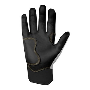 Premium Quality Leather Baseball Softball Batting Gloves Right Hand Adult <b>Hook</b> Loop Closure Breathable Comfortable - Product Image 4