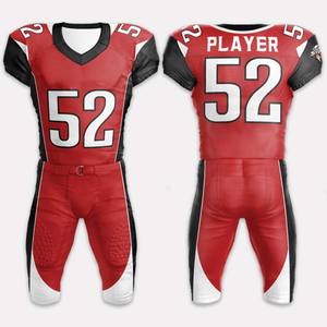 Uniformes de Fútbol Americano Personalizados con Sublimación Completa, Diseño de Logotipo Personalizado, Uniforme de Fútbol, Nueva Llegada, Conjunto de Camiseta de Fútbol Juvenil - Product Image 3