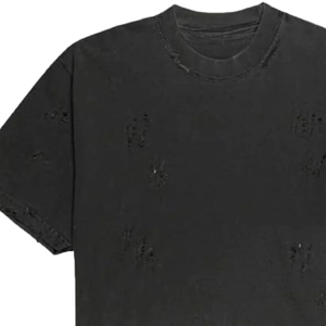 Camiseta Desgastada con Diseño Personalizado OEM ODM, Precio de Fábrica, Estilo Vintage Lavado, Ropa Cómoda, Transpirable y a la Moda - Product Image 2