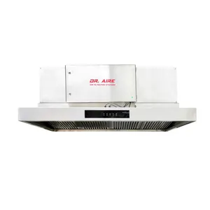 DR AIRE Industrial Kitchen gas Exhaust Hood with Oil Strainer Stainless Steel Hood Vents Heavy-Duty