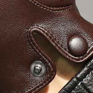 Leather <b>Gloves</b> Wrist Length Breathable Plain Style For Daily Use Winter Warm Unlined Best Selling Low Price Leather <b>Gloves</b> - Product Image 3