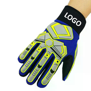 Guantes de seguridad TPR con logotipo personalizado, transpirables, de material suave, de alta protección para las manos, en diferentes tallas. - Product Image 2