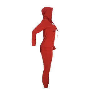 ชุดวอร์มผ้าฝ้ายสำหรับผู้หญิง ทนทาน ดีไซน์เรียบหรู ชุดวอร์มผ้าฝ้ายสำหรับวัยรุ่นและผู้ใหญ่ เหมาะสำหรับการออกกำลังกาย - Product Image 3