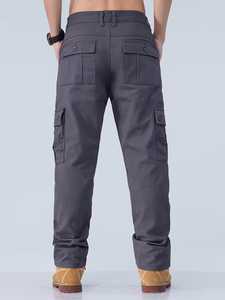 Hot Sale Men's Cargo <b>Trouser</b> Pent 100% Cotton High Quality Workwear <b>Trouser</b> Durable With 6 Pockets Full-Length Custom Logo - Product Image 4
