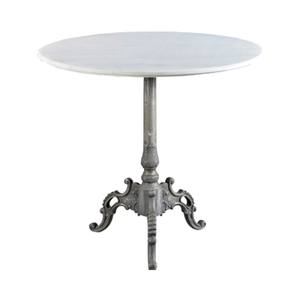 โต๊ะบาร์ทำด้วยมือทำจากหินอ่อนและเหล็กสำเร็จรูปทำจากธรรมชาติ - Product Image 1