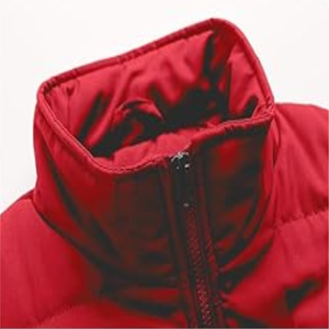 Veste de golf pour homme avec logo personnalisé, coupe-vent, couleur unie, résistante à l'eau, en toile, col montant, logo avant/arrière, grande taille, style urbain - Product Image 2