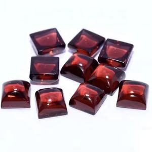 Garnet Rojo Natural de Mozambique de 3mm, Cabujón Cuadrado de Fondo Plano, Gema de Calidad AAA, Piedra Lisa Suelta al Mejor Precio de Fábrica - Product Image 2