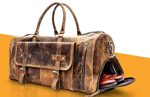 Bolsas de Viaje de Cuero de Primera Calidad, Bolsa de Viaje Impermeable para Navegación, Motociclismo, Caza, Camping - Product Image 6