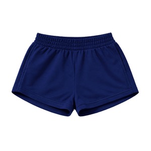 Shorts décontractés pour femmes de haute qualité, personnalisés, confortables, en mélange de spandex/polyester, taille élastique, séchage rapide, motif uni - Product Image 6