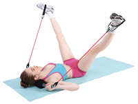ALLWINWIN GYS06 Gym Stick - Tube de résistance en mousse, barre de Pilates, entraînement de yoga