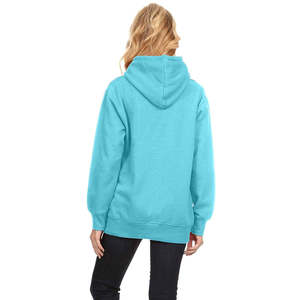 Sweat-shirt à capuche en coton pour femme de haute qualité, logo personnalisé imprimé, sweat-shirt d'hiver en gros, OEM - Product Image 3