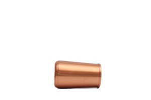 Gobelet en cuivre moderne finition mate, vaisselle écologique et durable, verre en cuivre sans soudure de qualité supérieure pour la maison et l'hôtellerie - Product Image 2