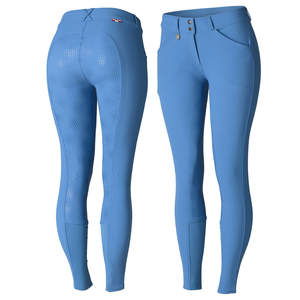 Pantalon d'équitation extensible 4 directions de haute qualité, leggings, collants, vêtements d'équitation, tissu technique, toucher doux, respectueux de l'environnement - Product Image 5