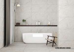 กระเบื้องพอร์ซเลนลายแกะสลักแบบพรีเมียม ขนาดใหญ่ 24x48 นิ้ว ผิวด้าน ตกแต่งภายในและภายนอก สำหรับผนังและพื้น - Product Image 3