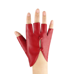 Hot Sale Women's Half Palm Performance Wear High Quality Non-Slip <b>Pole</b> <b>Dancing</b> Strapless Gloves Best Professional Size - Product Image 3