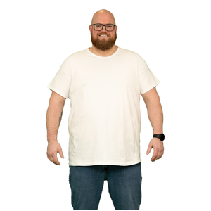 Camisetas Blancas Lisas para Hombre, 100% Algodón, Cuello Redondo, Manga Corta, Diseño Personalizado, Logotipo OEM - Product Image 4
