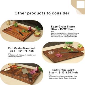 Planche à découper de qualité naturelle pour une préparation alimentaire sûre et hygiénique avec une surface lisse à prix de gros - Product Image 4