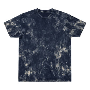 Modern Fit Men Acid Wash T-Shirt Solid 100% Cotton <b>Knitted</b> Casual Soft Fabric for Streetwear Fashion 2026 - Product Image 1
