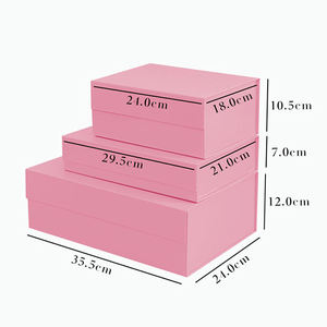 กล่องของขวัญแม่เหล็กแบบกำหนดเองสุดหรู สีดำ แข็งแรง ทนทาน พร้อมช่องใส่ของ สำหรับบรรจุภัณฑ์ของขวัญระดับพรีเมียม - Product Image 4