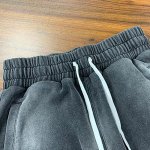 Custom Vintage Jogging Set <b>Zip</b> up Acid Wash Tracksuit Sweat Suits Hoodie and Straight Leg Flared Sweatpants Track Suit for Men - Product Image 4