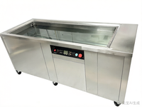 Cuiseur sous vide 500L pour cuisine centralisée, à chauffage ultrasonique uniforme de tout le bac, pour une production en série, une cuisson lente, une meilleure saveur et une viande tendre.